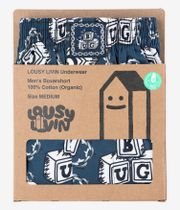 Lousy Livin Bug Boxershorts (grey digital print)