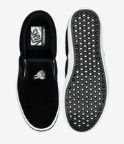 Vans ComfyCush Slip-On Shoes (sixty sixers black true white)