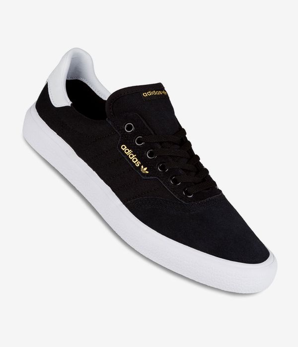 adidas Skateboarding 3MC Suede Zapatilla (core black white)