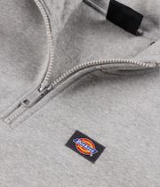 Dickies Oakport 1/4-Zip Sweater (grey melange)