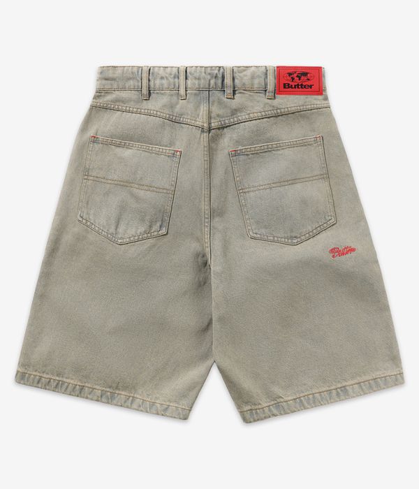 Butter Goods Garage Denim Shorts (sunfade blue)