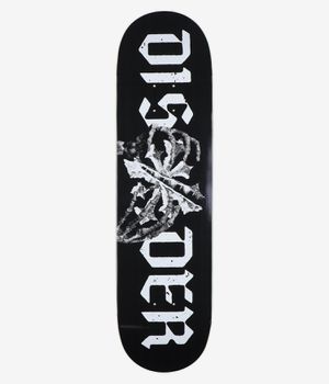 Disorder Skateboards Hands Of Chaos 8.25" Skateboard Deck (black white)