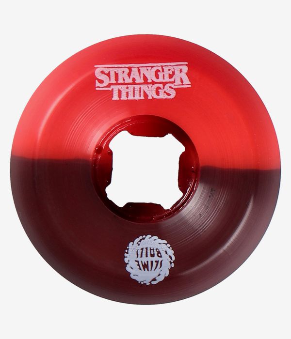 Shop Santa Cruz x Stranger Things Slime Balls Vomits Wheels (red 