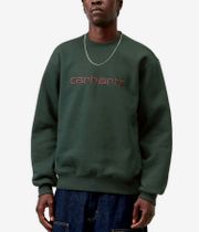 Carhartt WIP Basic Sweatshirt (dark scarab palisander)
