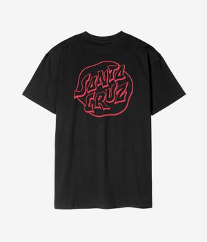 Santa Cruz Fever Dream Mono Dot T-Shirt (black)