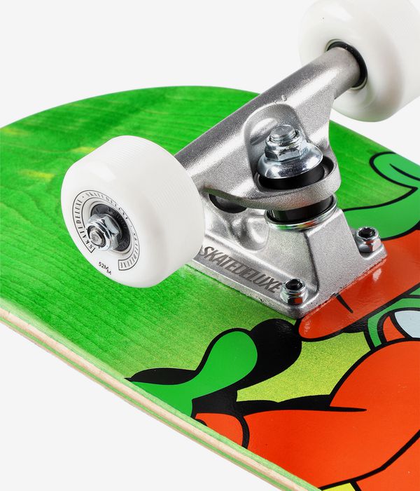 skatedeluxe Croc Kids 7" Complete-Skateboard (green)