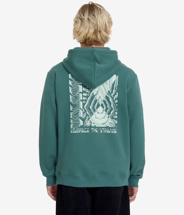 Volcom Watanite Bluzy z Kapturem (rifle green)