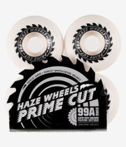 Haze Prime Cut Park Specials V5 Wheels (white) 53mm 99A 4 Pack