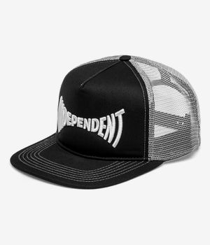 Independent Span Mesh Trucker Cap (black grey)