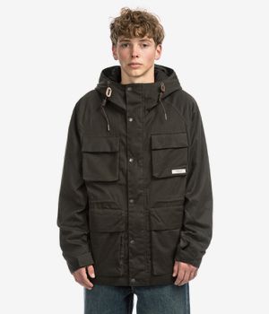 Element Field Waxed Parka Jacket (kalamata)
