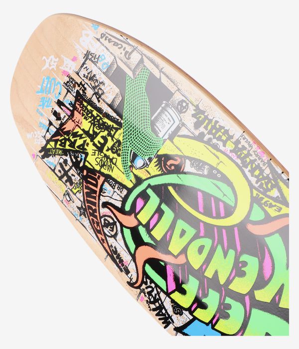 Santa Cruz Kendall Graffiti Reissue 9.69" Deska do deskorolki (multi)