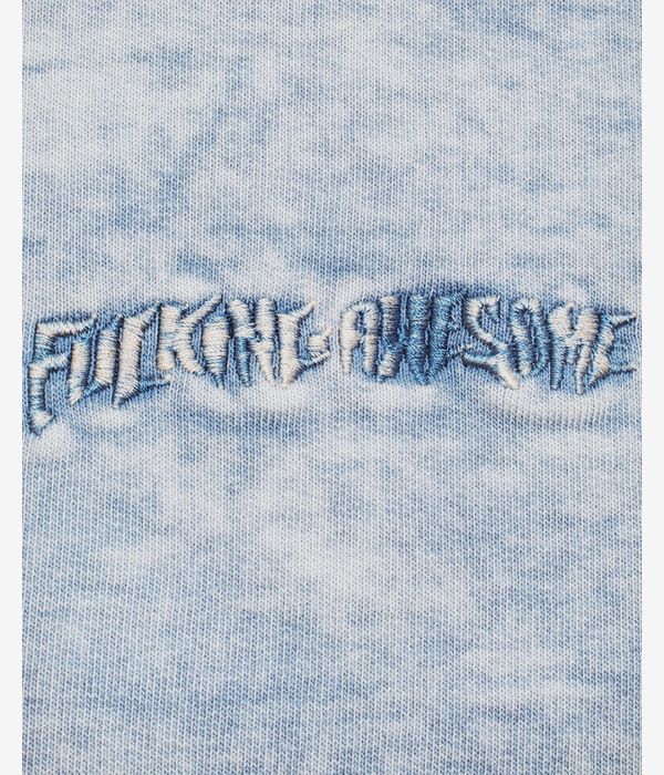 Fucking Awesome Little Stamp Snow Wash Sweatshirt (dusty blue)