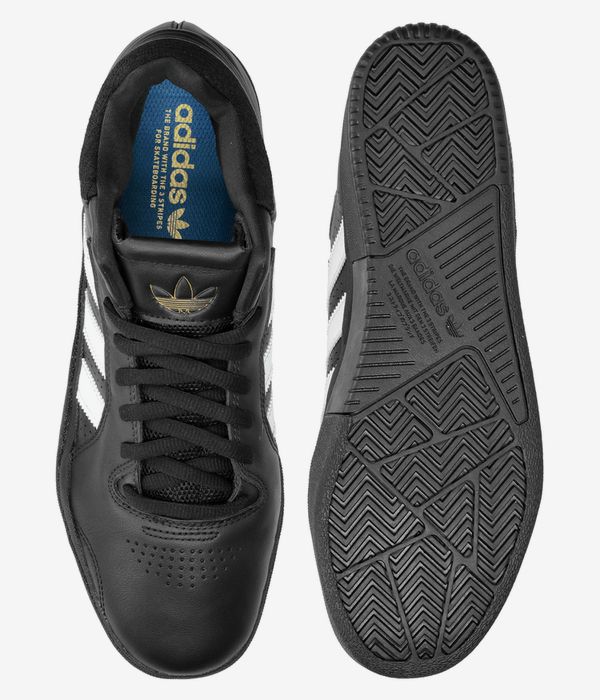 adidas Skateboarding Tyshwan Shoes (core black white gold black)