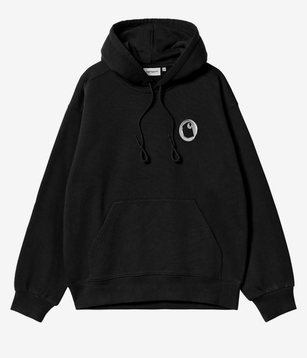 Carhartt WIP Charm Link Hoodie (black silver stone washed)