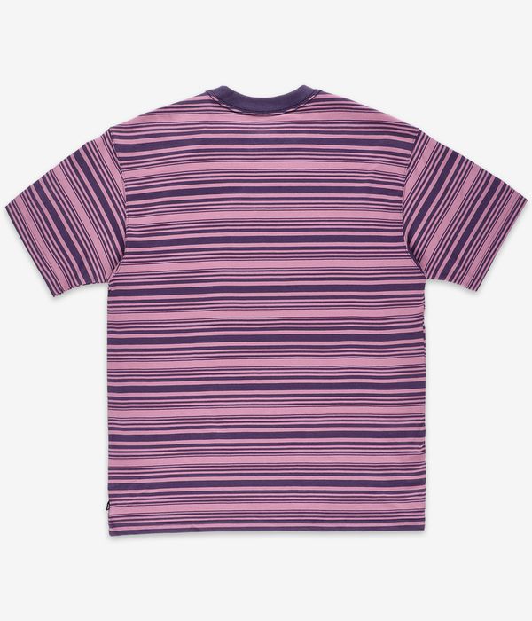 Nike SB Striped T-Shirt (plum dust)