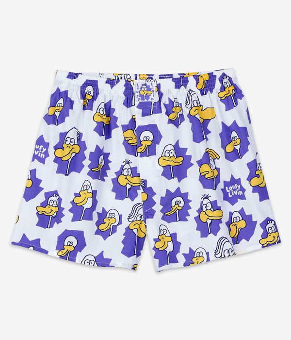 Lousy Livin Ducks Boxershorts (white)