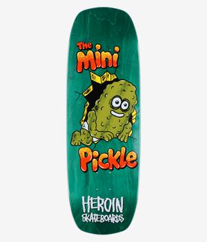 Heroin Skateboards Mini Pickle 9.5" Planche de skateboard (green)