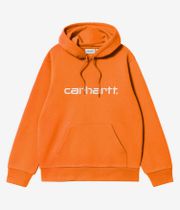 Carhartt WIP Basic sweat à capuche (pumpkin white)