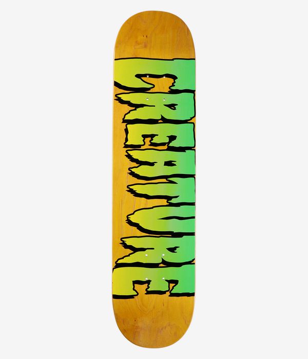 Creature Logo Stumps 8" Planche de skateboard (yellow)