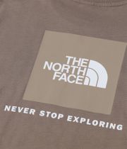 The North Face Box NSE T-Shirt (mocha brown mushroom)