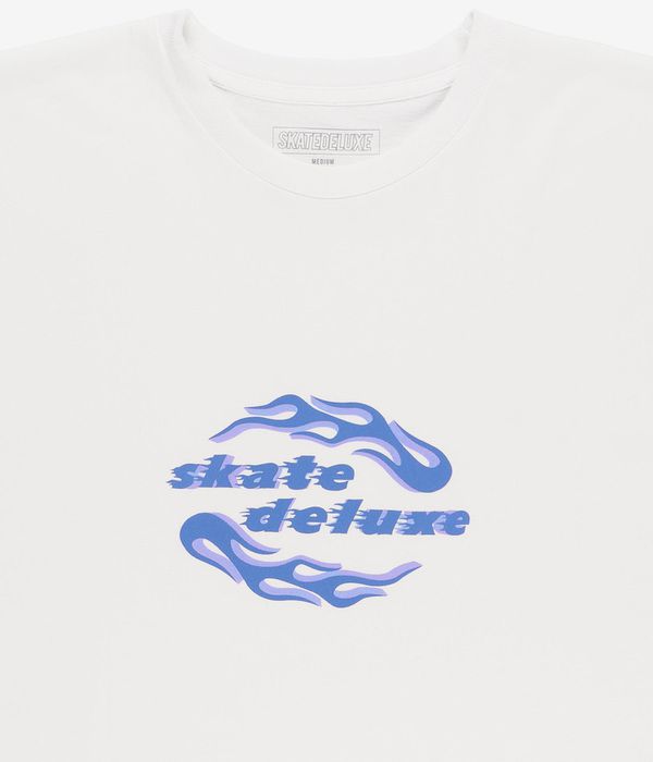 skatedeluxe Flame Camiseta (white)