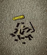 Origin Precision 1 1/8" Set de vis (black yellow) allen