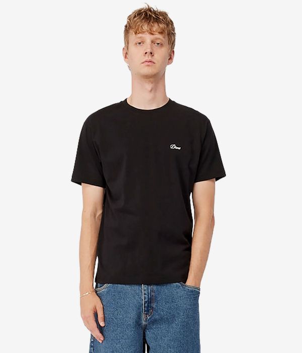 Dime Cursive Small Logo T-Shirt (black)