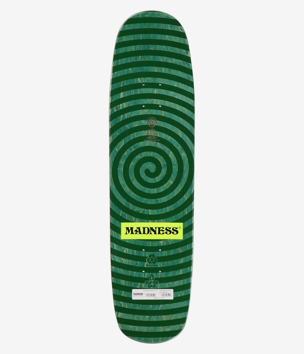 Madness Desperatre Eyes 8.375" Skateboard Deck (green)