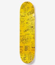 Tightbooth Analyze 1 8.25" Skateboard Deck (white)