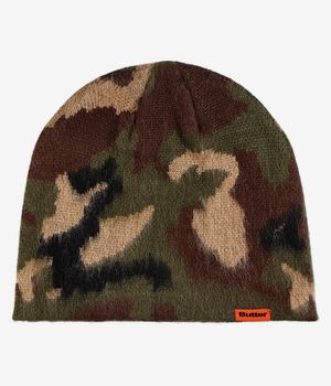 Butter Goods Mohair Skully Mütze (woodland camo)