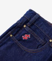 Cash Only Logo Baggy Denim Jeans (ravv indigo)