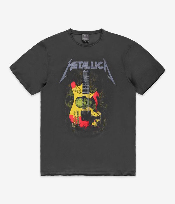 Amplified Metallica Frankenstein Guitar Camiseta (charcoal)