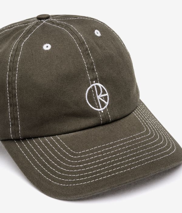 Polar Sai Contrast 6 Panel Czapki z Daszkiem (olive)