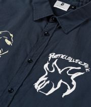 Poetic Collective Three Prints Shirt (navy)