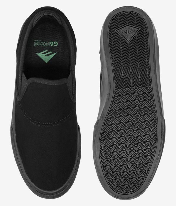 Emerica Wino G6 Slip-On Shoes (black)