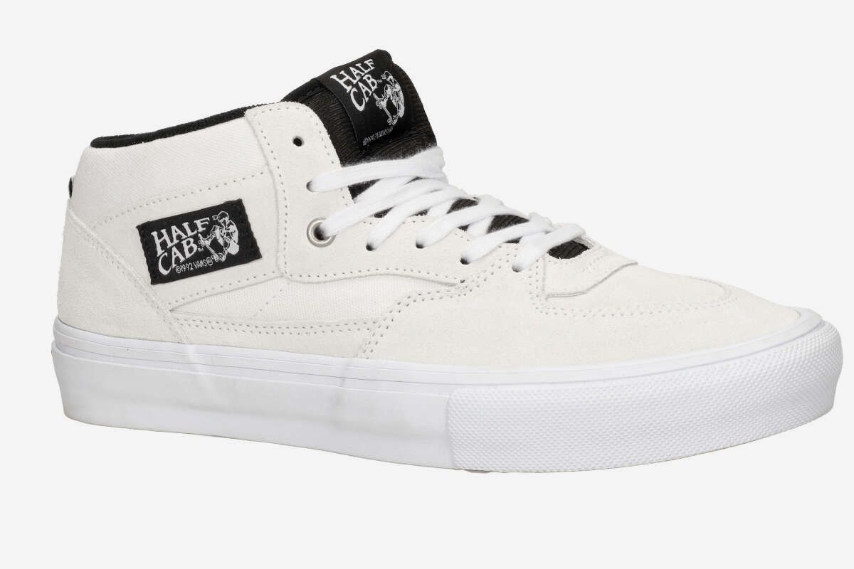 Vans Skate Half Cab Shoes (blanc de blanc)