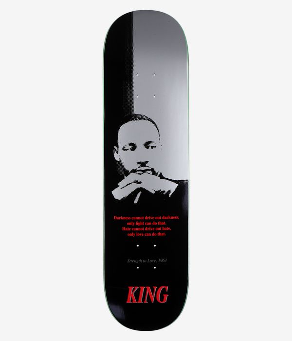 King Skateboards Strength To Love 8.25" Skateboard Deck (black)