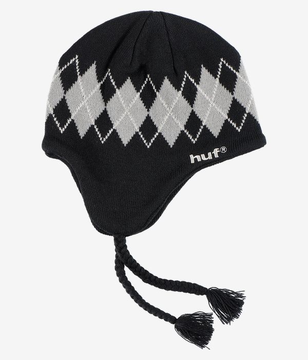 HUF Wilson Braided Mütze (black)