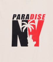 Paradise NYC Liberty Palm NY Logo Top z Długim Rękawem (natural)