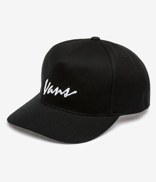 Vans Classic Script Snapback Cap (black)