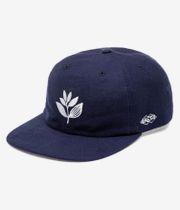 Magenta League 6 Panel Cap (navy blue)