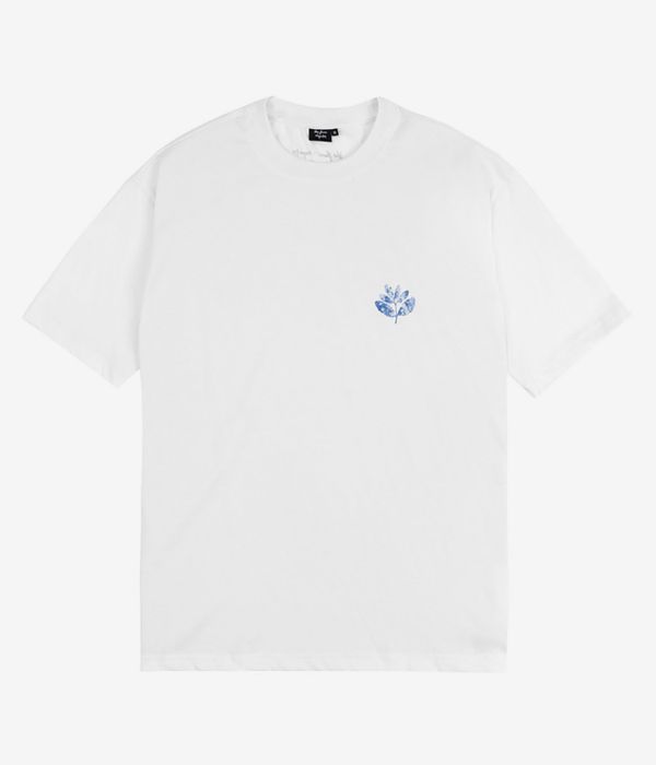 Magenta x Blue Flowers Collab T-Shirt (white)