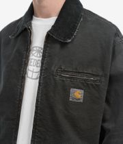 Carhartt WIP OG Detroit Jacke (black black destroy wash)