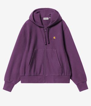 Carhartt WIP W' HD American Script Zip-Hoodie women (huckleberry)