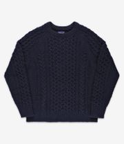 Patagonia Recycled Wool Cable Knit Sweater (new navy)
