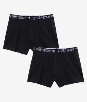 Lousy Livin Boxerbriefs Boxer (black) pacco da 2