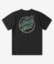 Santa Cruz Wired Flame Dot Chest T-Shirt (black)