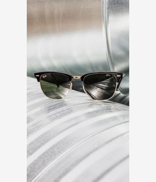 Ray-Ban Clubmaster Sonnenbrille 55mm (black on arista)