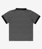 Former Uniform Striped Polo-Shirt (black white)