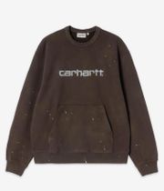 Carhartt WIP Painter Sweatshirt (tobacco destroy wash splatter)